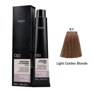 DIKSON AargaBeta Colouring Cream 8.3 Light Golden Blonde (100ml) - TBBS