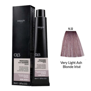 DIKSON AargaBeta Colouring Cream 9.12 Very Light Ash Blonde Irisé (100ml) - TBBS