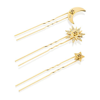 BALMAIN Pin Set Gold