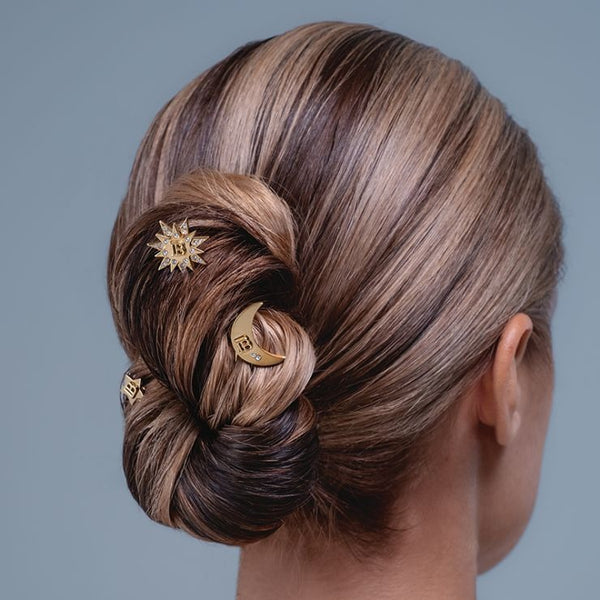 BALMAIN Pin Set Gold