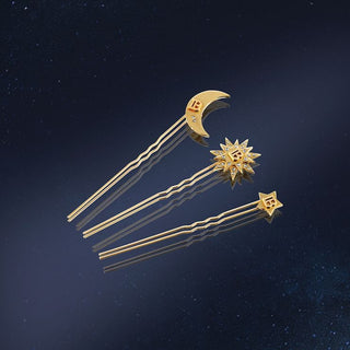 BALMAIN Pin Set Gold