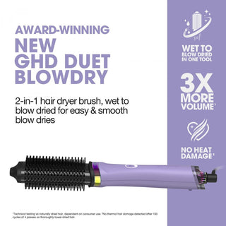 GHD Duet Blowdry 2-In-1 Hair Dryer Brush (Futurescape Edition)