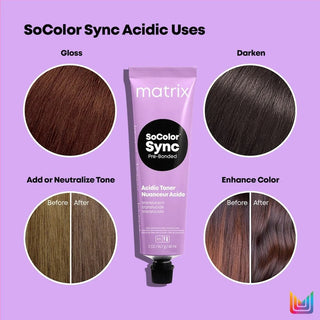 MATRIX SoColor Sync Sheer Acidic Toner (Matte 2J)