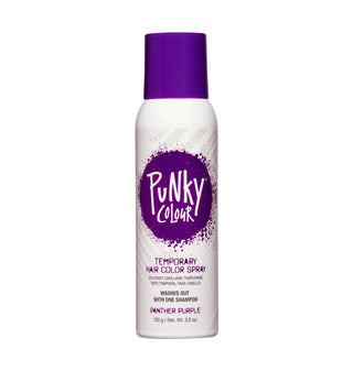 PUNKY COLOUR Temporary Hair Color Spray - Panther Purple (3.5oz)