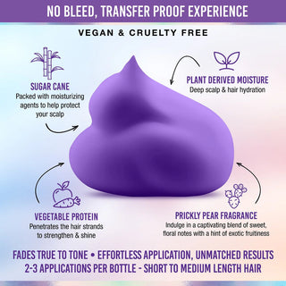 PUNKY COLOUR Sugar Cloud Semi-Permanent Foam Color - Poprock (6oz)