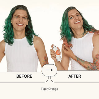 PUNKY COLOUR Temporary Hair Color Spray - Tiger Orange (3.5oz)