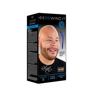 REWIND IT It Beard and Moustache Kit - Light Brown
