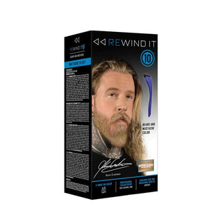 REWIND IT It Beard and Moustache Kit - Medium Blonde
