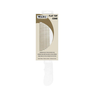 WAHL Barber Flat Top Comb White - TBBS