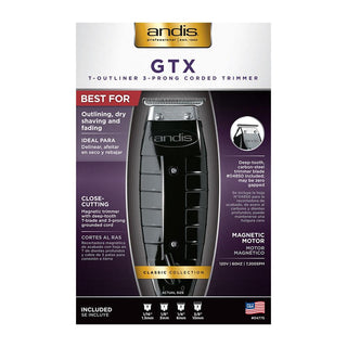 ANDIS GTX T-Outliner® T-Blade Trimmer - TBBS