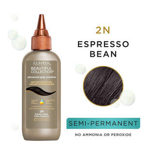 CLAIROL Beautiful Collection Advanced Gray Solutions Hair Color - Level 2 - Espresso Bean 2N - TBBS