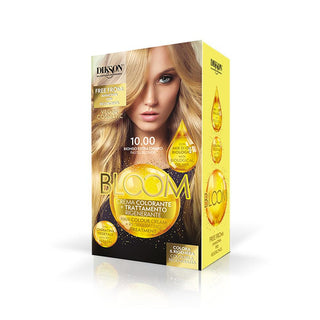 DIKSON BLOOM Hair Coloring Kit 10.00 Pastel Blonde - TBBS