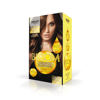 DIKSON BLOOM Hair Coloring Kit 5.00 Lightest Brown - TBBS