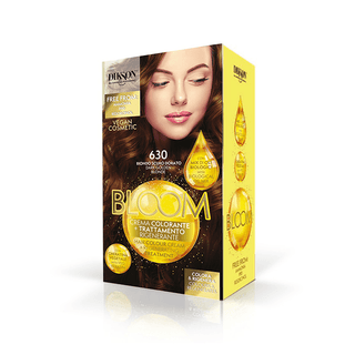 DIKSON BLOOM Hair Coloring Kit 6.30 Dark Golden Blonde - TBBS