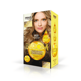 DIKSON BLOOM Hair Coloring Kit 8.00 Light Blonde - TBBS