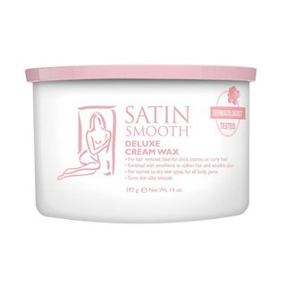 SATIN SMOOTH Deluxe Cream Wax (14oz) - TBBS