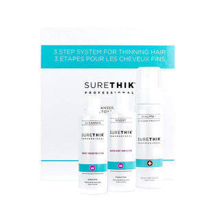 SURETHIK 3 Step Thinning Hair Kit For Women - TBBS