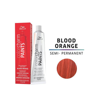 WELLA Color Charm Paint Semi Permanent Hair Color - Blood Orange (57ml) - TBBS