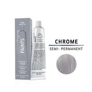 WELLA Color Charm Paint Semi Permanent Hair Color - Chrome (57ml) - TBBS