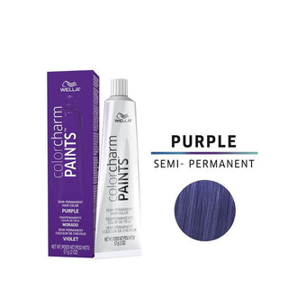 WELLA Color Charm Paint Semi Permanent Hair Color - Purple (57ml) - TBBS