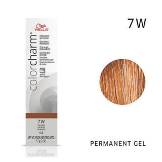 WELLA Color Charm Permanent Gel Color Caramel 7W - TBBS