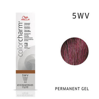 WELLA Color Charm Permanent Gel Color Cinnamon 5WV - TBBS