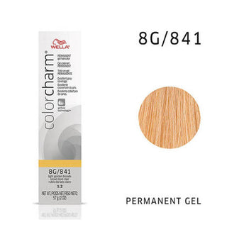 WELLA Color Charm Permanent Gel Color Light Golden Blonde 841 - TBBS