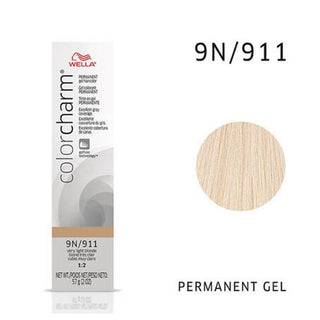 WELLA Color Charm Permanent Gel Color Very Light Blonde 911 - TBBS