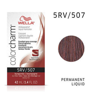 WELLA Color Charm Permanent Liquid Color Burgundy 507 - TBBS