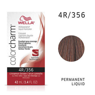 WELLA Color Charm Permanent Liquid Color Cinnamon Brown 356 - TBBS