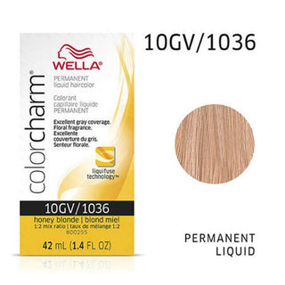 WELLA Color Charm Permanent Liquid Color Honey Blonde 1036 - TBBS