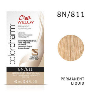 WELLA Color Charm Permanent Liquid Color Light Blonde 811 - TBBS