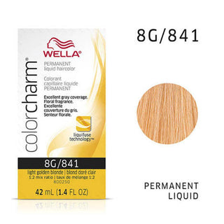 WELLA Color Charm Permanent Liquid Color Light Golden Blonde 841 - TBBS