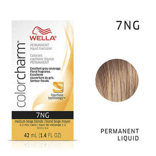 WELLA Color Charm Permanent Liquid Color Medium Beige Blonde 7NG - TBBS