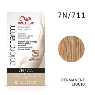 WELLA Color Charm Permanent Liquid Color Medium Blonde 711 - TBBS