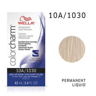 WELLA Color Charm Permanent Liquid Color Palest Ash Blonde 1030 - TBBS