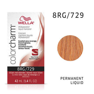 WELLA Color Charm Permanent Liquid Color Titian Red Blonde 729 - TBBS