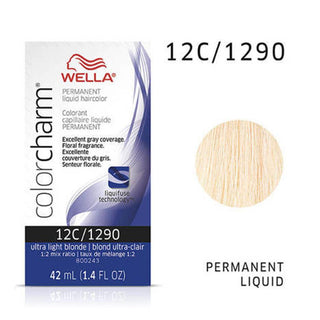 WELLA Color Charm Permanent Liquid Color Ultra Light Blonde 1290 - TBBS