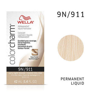 WELLA Color Charm Permanent Liquid Color Very Light Blonde 911 - TBBS